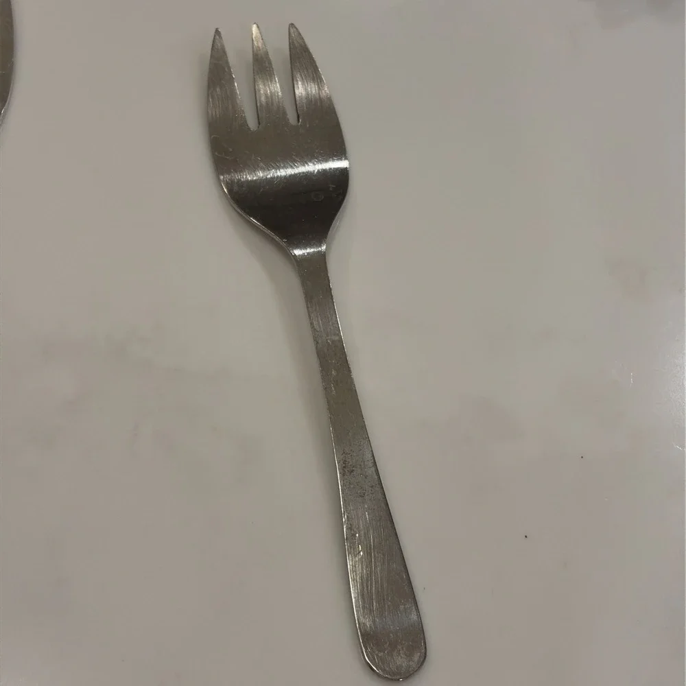 Set Of Three Vintage Silverplate Italy Appetizer Mini Forks